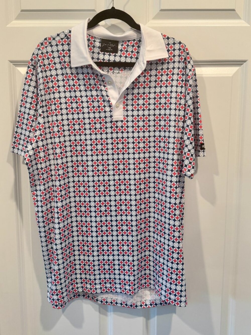 John C. Whigham Collection (JCW) golf shirt XL EUC - Picture 9 of 10